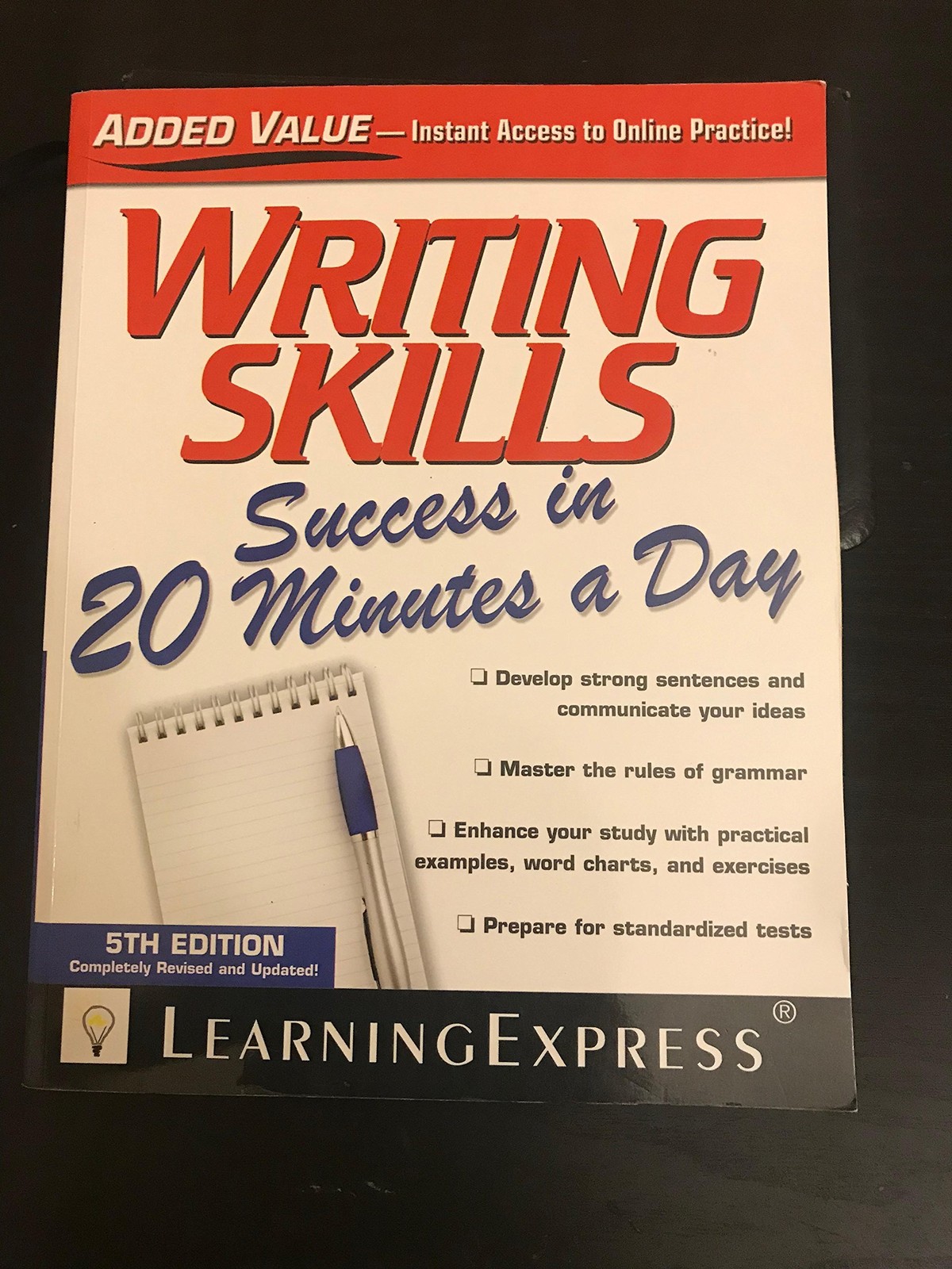 Writing Skills Success in 20 Minutes a Day