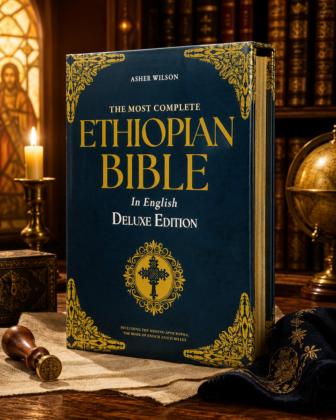 The Most Complete Ethiopian Bible by Asher Wilson, Deluxe Red Letter Edition