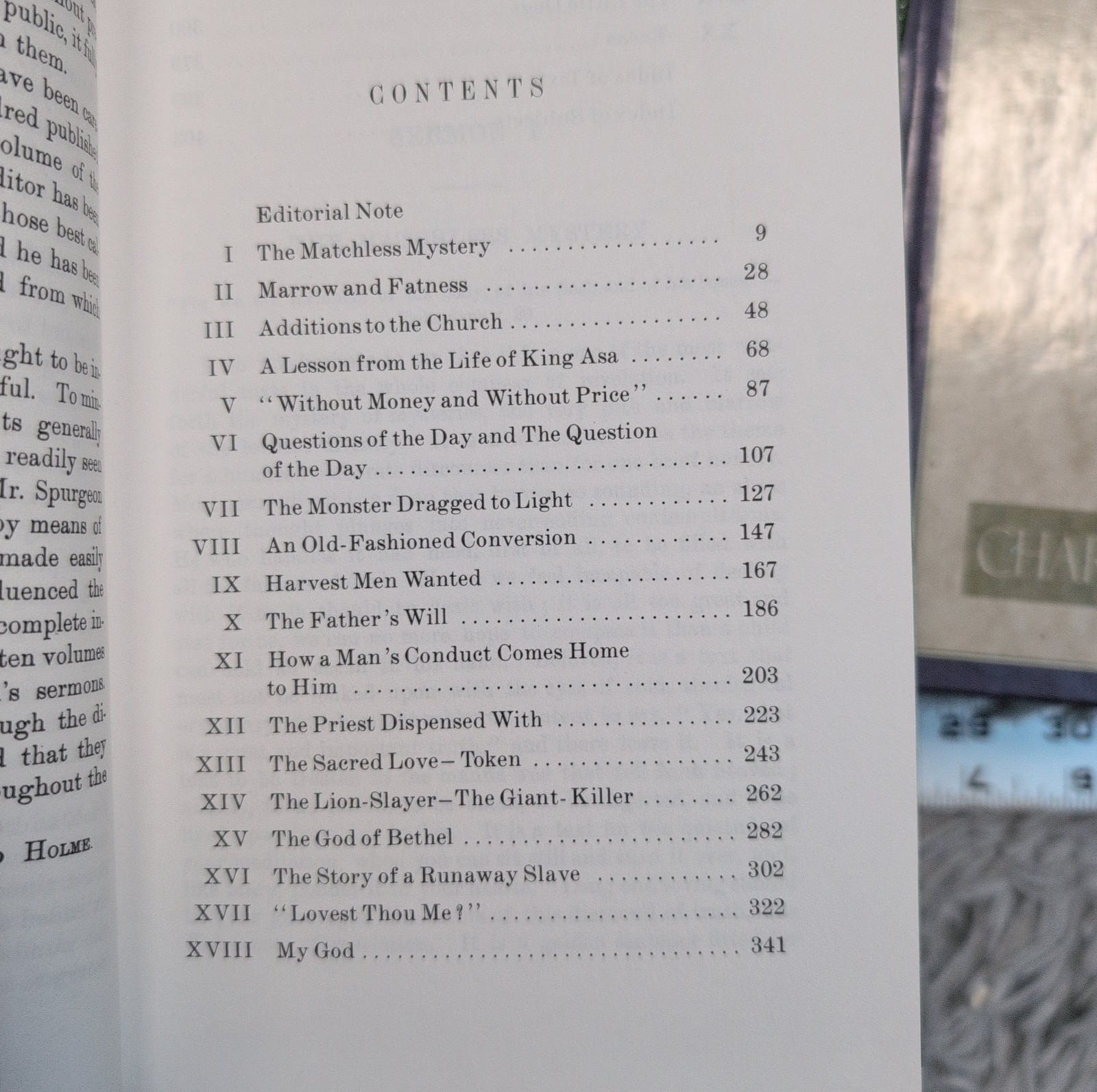 Lot of 5 Books Spurgeon’s Sermons Charles Spurgeon Christian Vol. 3, 6, 10, 15