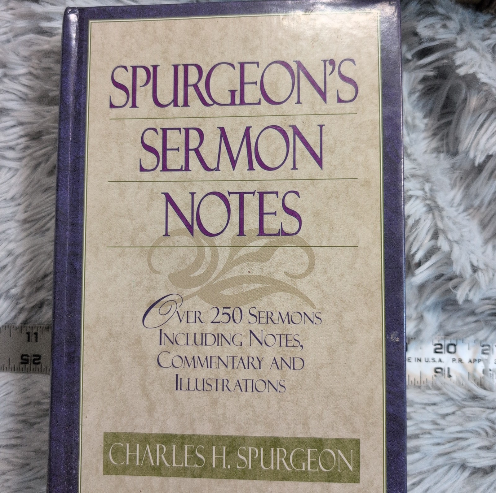 Lot of 5 Books Spurgeon’s Sermons Charles Spurgeon Christian Vol. 3, 6, 10, 15