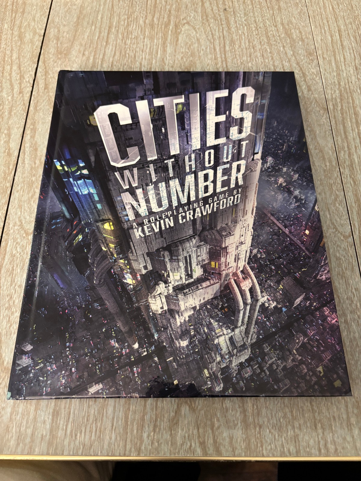 Cities Without Number Kevin Crawford 2023 PREMIUM OFFSET PRINT RPG (Sine Nomine)
